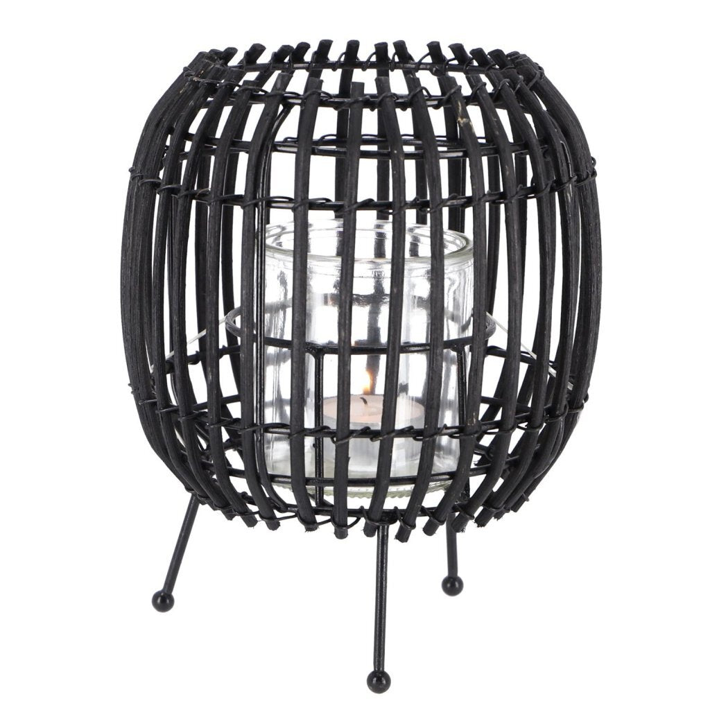 Otras marcas Lantern Rattan 20 cm Beige Black Surorti