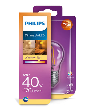 Philips LED 40W P45 E27 CL WGD90 SRT4 Iluminación