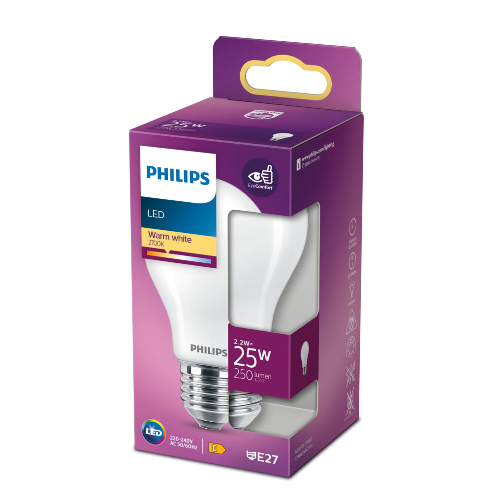 Philips LED 25W E27 WW A60 FR ND SRT4 Iluminación