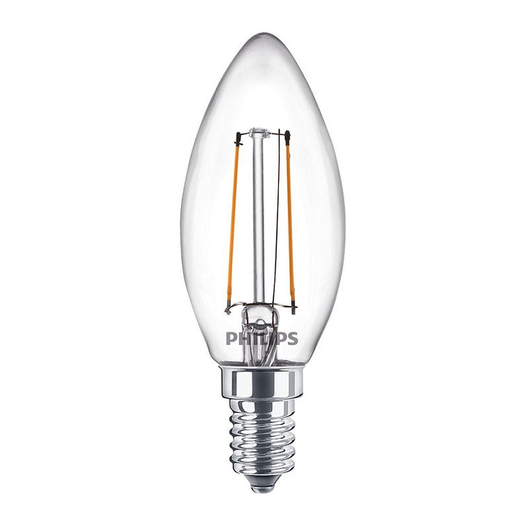 Philips LED Can Lamp lampada 25w B35 E14 White caldo
