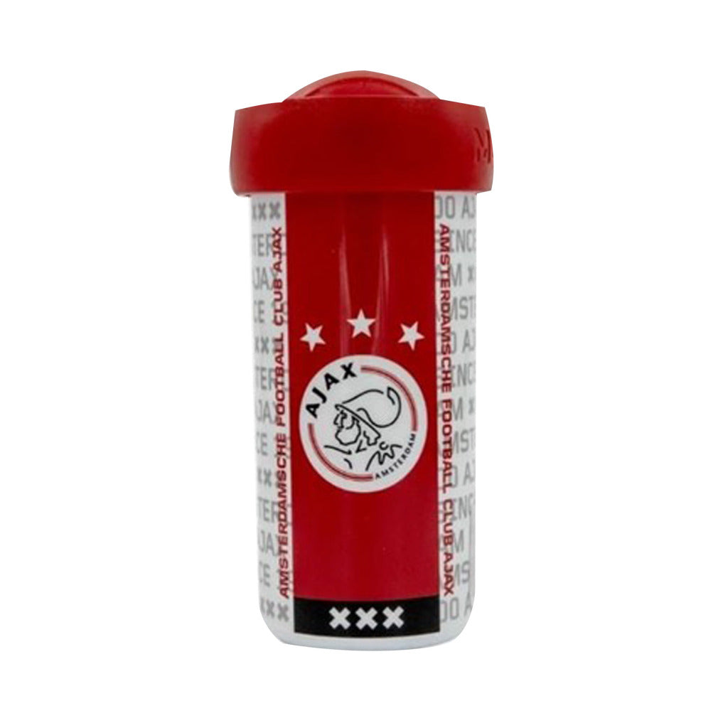 Logotipo de blancos blancos de la copa de la escuela Ajax