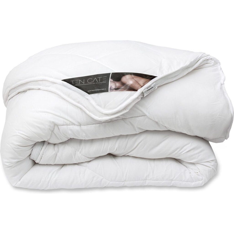 Ten Cate Ten CATE Luxuria piumino di 4 stagioni 240x220 cm con bottoni di pressione bianca