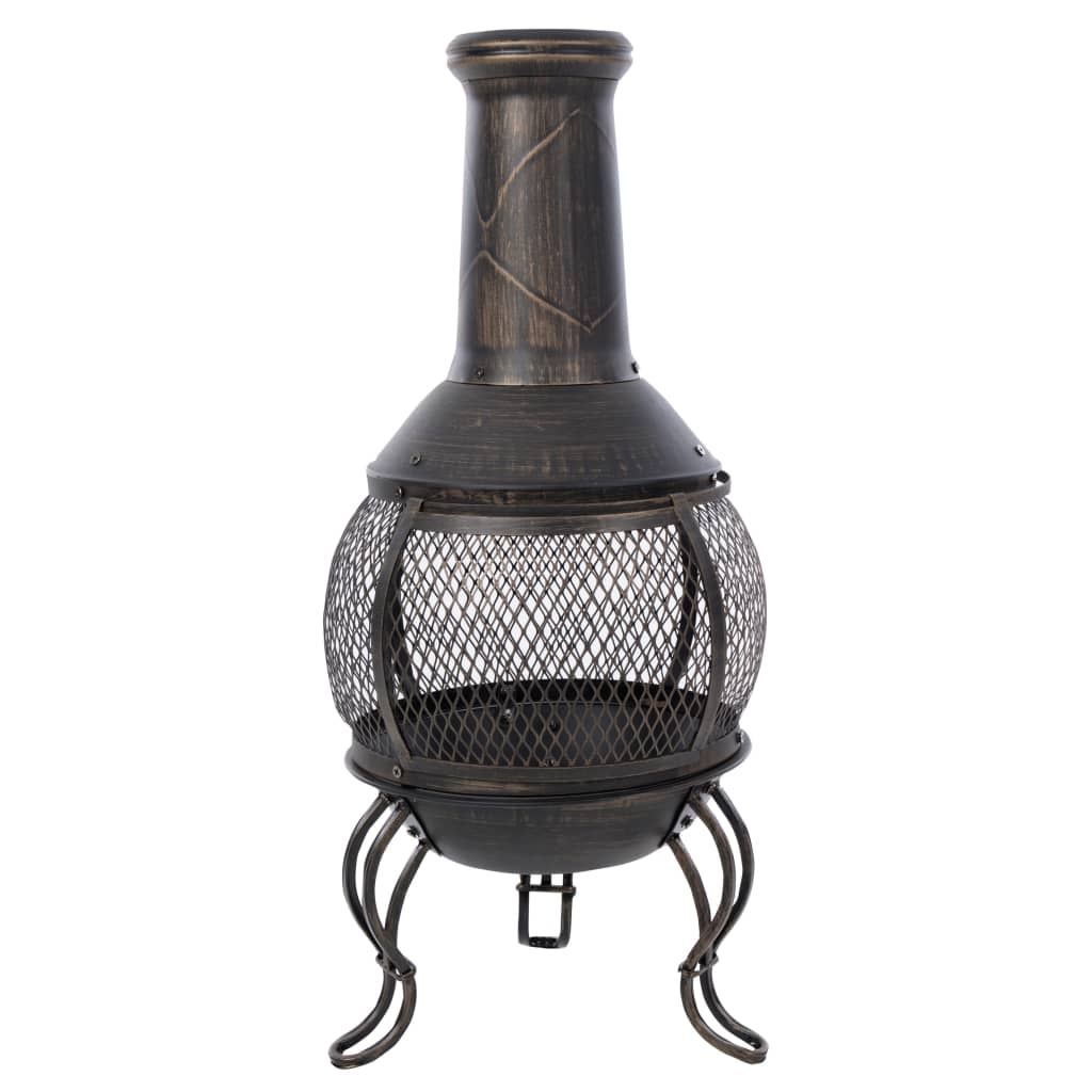 Redfire Redfire Chimenea Sauda Staal Brons Colored