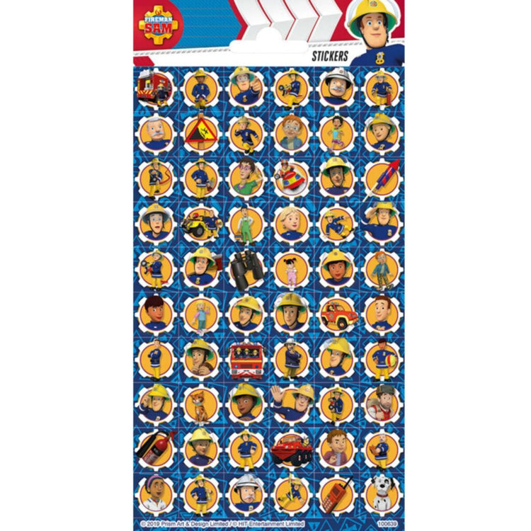 Pompiere Sam Stickervel Fireman Sam