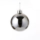 House of Seasons House of Seasons Christmas Ball Silver Plastic D20 cm