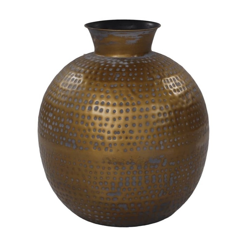 Collezione HSM Collezione HSM Vase Padova Groot 40x45 cm oro e grigio