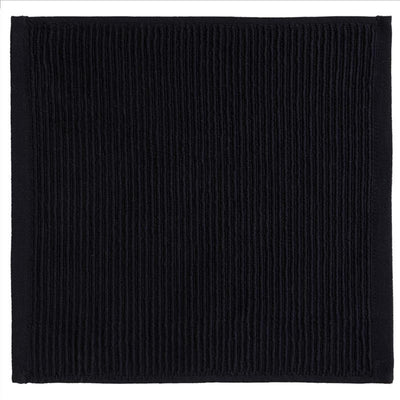 Ddddd vaatdoek basic zwart 30x30cm 4st