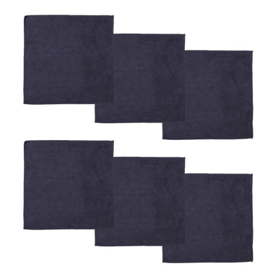 Ddddd paño de microfibra billie 30x30 cm azul 6 piezas | 4 piezas