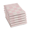 Ddddd theedoek bbq pastel roze 6st