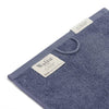 Walra gastendoek 30x50 cm 2 stuks gerecycled katoen blauw