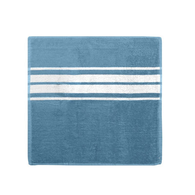 Variscelánea Em Stripe de toalla de cocina de cocina 50x50cm azul