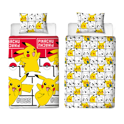 Pokémon pokemon pikachu icon dekbedovertrek, 140x200cm