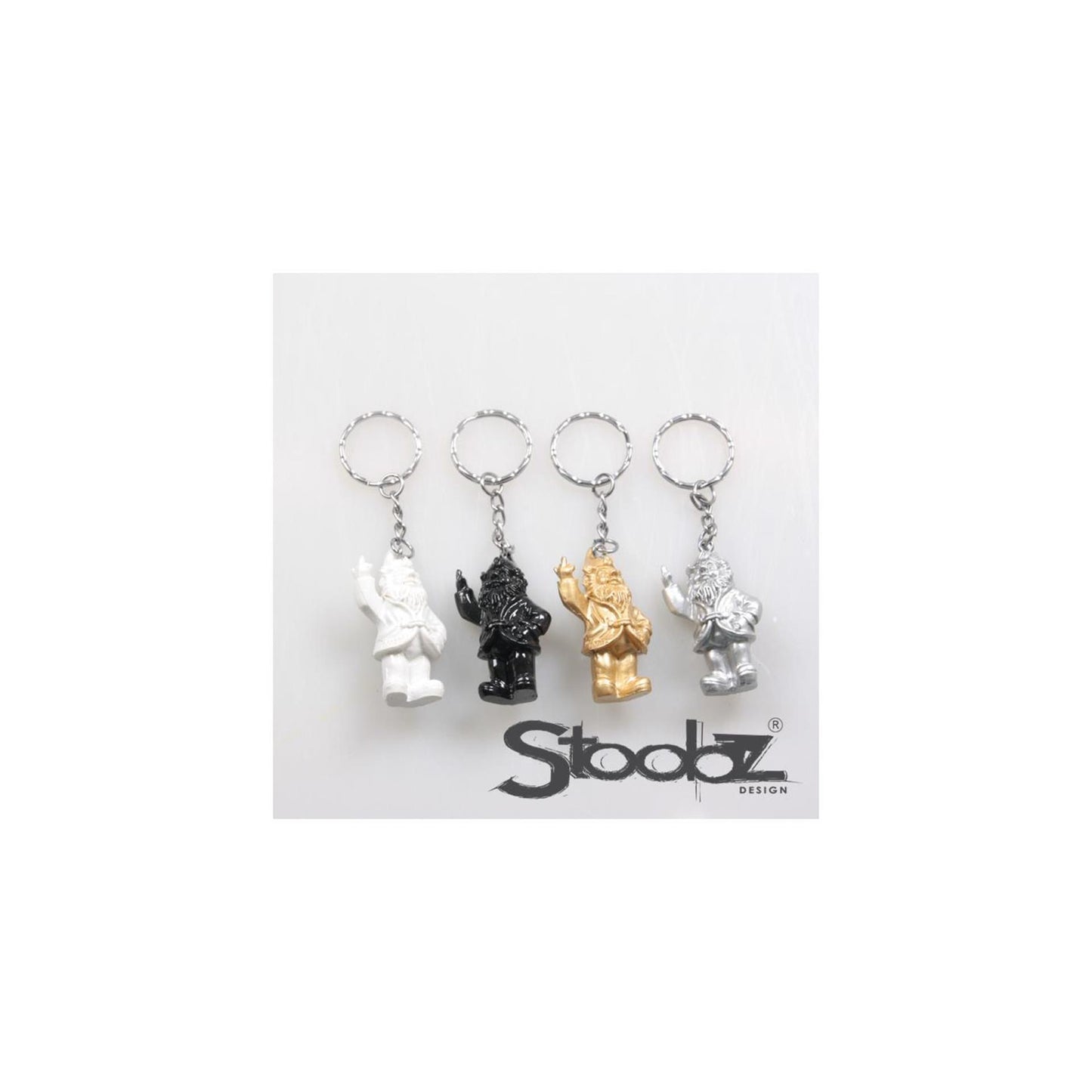 Stoobz design stoobz f*ck you sleutelhanger 9cm