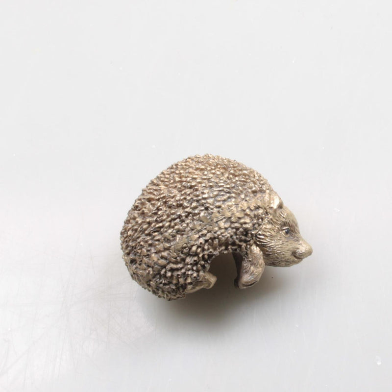 Season inspired decoration pothanger egel goud 7cm