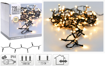 S.I.A. S.I.A. Luci di Natale 54M 720 Luci a LED IP44