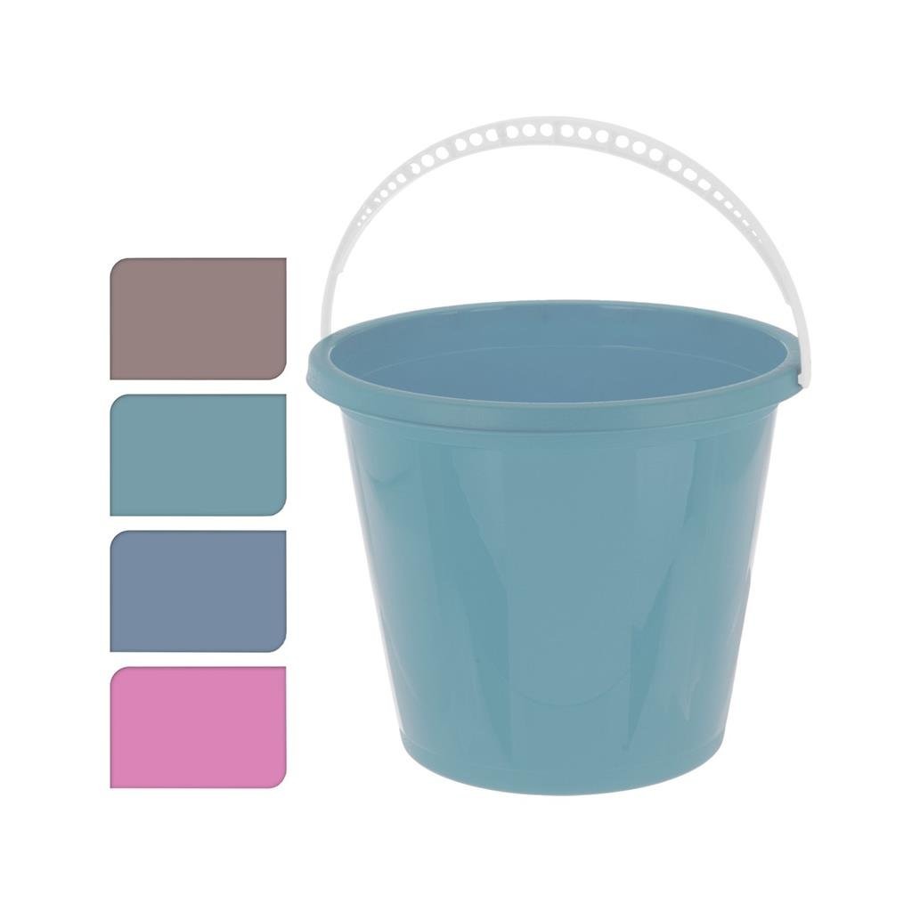 Secchio di base con manico robusto 5l diversi colori