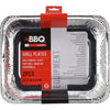 Griglia per barbecue in alluminio box 32x26x6 cm 2 pezzi