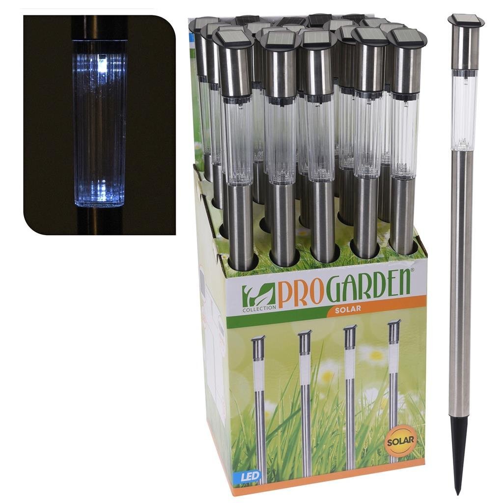 Lampada da giardino a led da giardino pro 3x70 cm in acciaio inossidabile