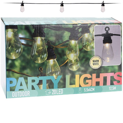 PROGARDEN PROGARDEN ALLIMINE ALLEGNO DEL PARTI SET con 20 LAMS LED 4,5 V.