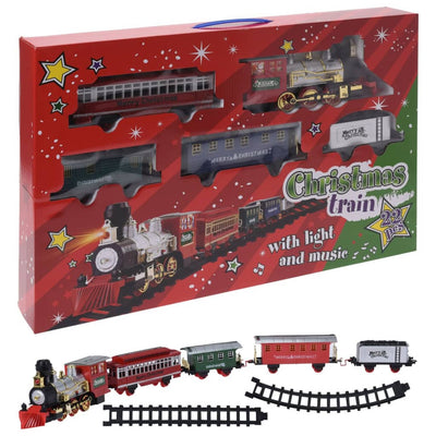 Ambiance Free and Easy Play Set Christmas Train 22 pezzi