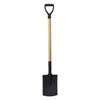 Pala de jardín pro con mango de madera 115 cm madera negra