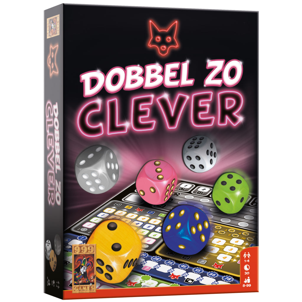 999Games Dobbelspel Dobbel Zo Clever 12 pezzi (NL)