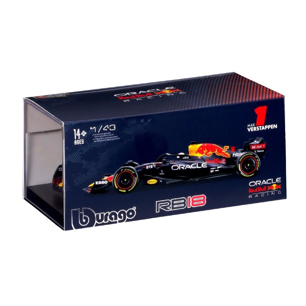 Bburago Bburago Red Bull Max Verstappen RB18 Formula 1 Stagione 2022