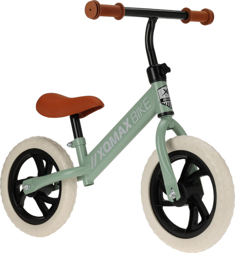 Home styling xqmax- loopfiets -12 inch - matgroen- eva banden -lekvrij-slijtvast- d 30cm.