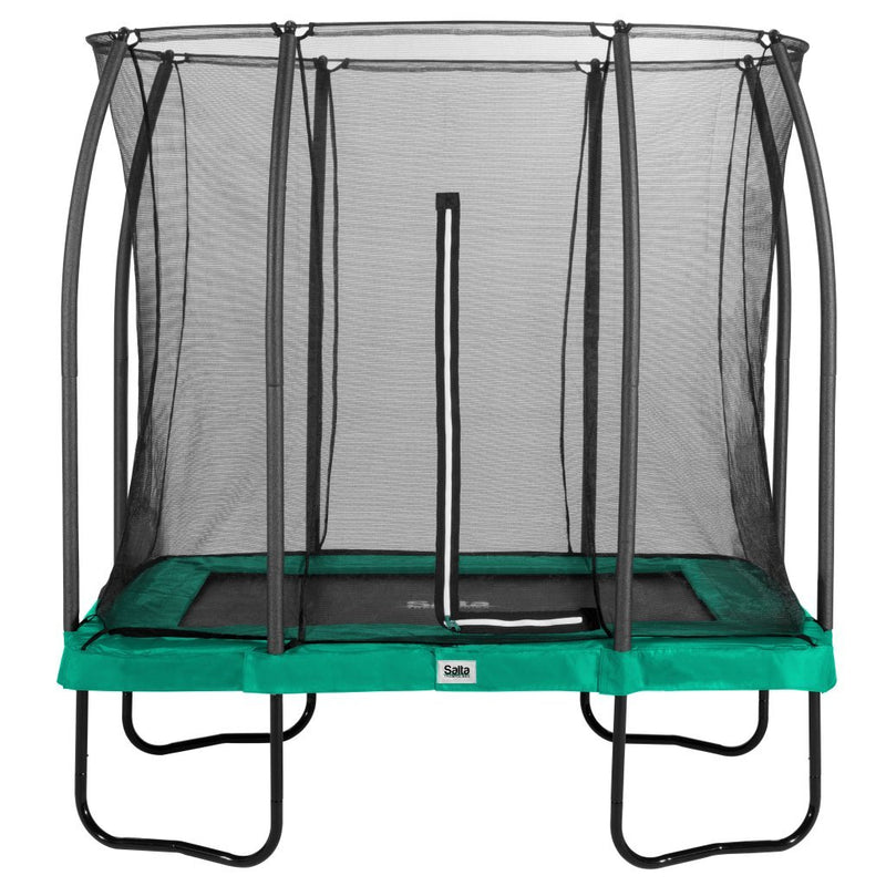 Salta Salta 5091G Comfort Edition Trampoline 153x214 cm + red de seguridad verde