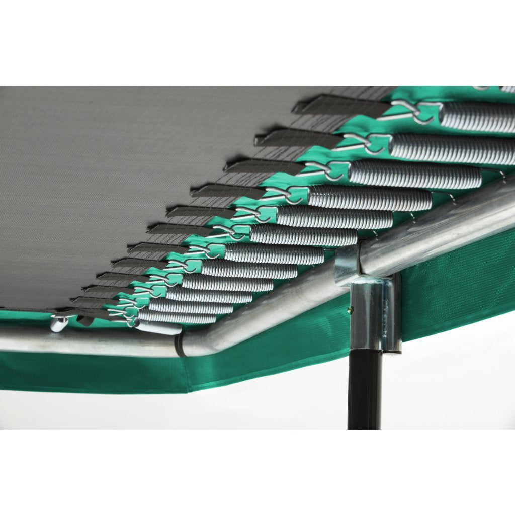 Salta Salta 5091G Comfort Edition Trampoline 153x214 cm + red de seguridad verde
