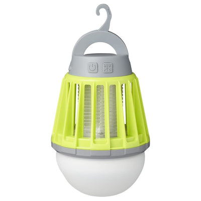 Proplus Camping Insect Lamp 2-in-1 Recargable Green Grey