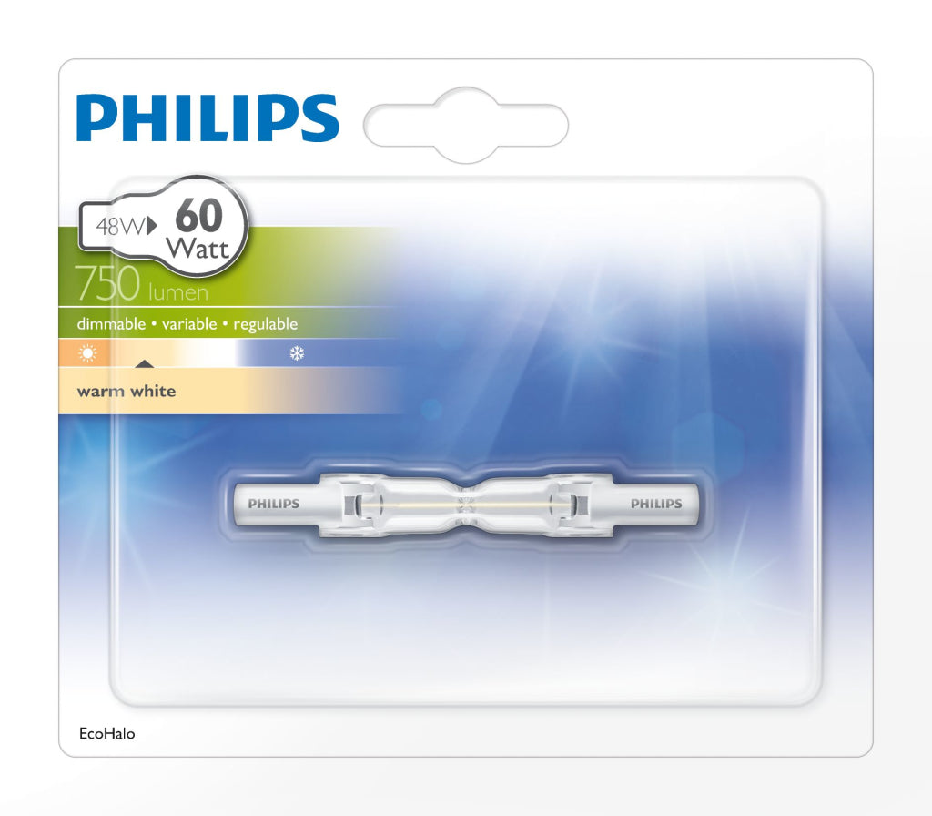 Philips Halo Linear 55.0W R7S 78mm 230V 1pf 12 illuminazione