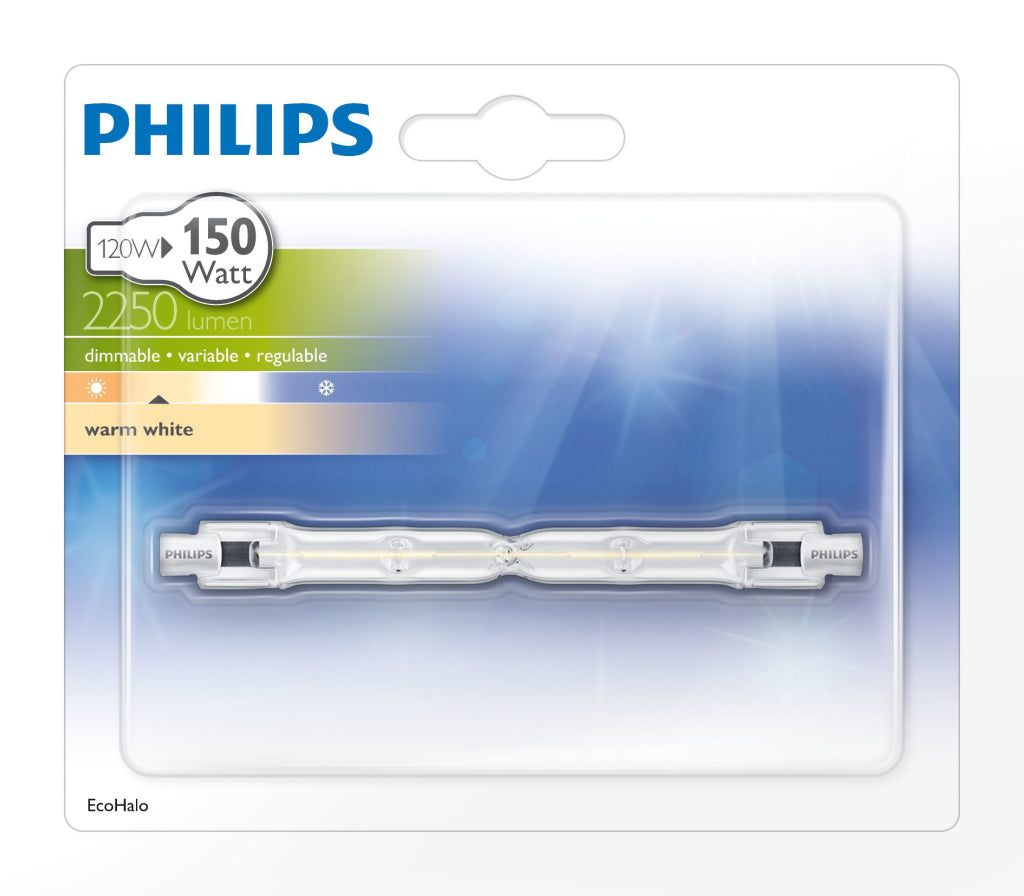 Philips Halo Linear 140.0W R7S 118mm 230V 1PF 12 LIGHTING