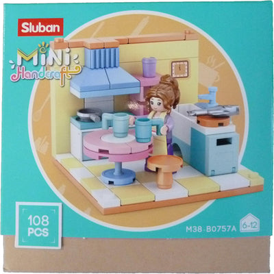 Mini cocina artesanal Sluban 108pz