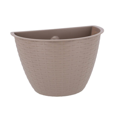 Otras marcas macetero de pared Dijon 26 cm taupe