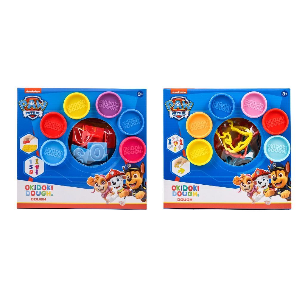 Paw Patrol Okidoki Formas de masa + Números 2