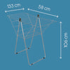 Tomado-Metaltex Tomado-Metaltex Vento 25 Draogkk 133x109x58 cm argento 25m lunghezza secca