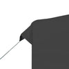 Vidaxl PartyTent profesionalmente plegable 3x3 m de aluminio antracita