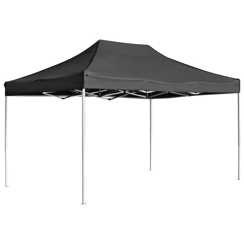 Vidaxl PartyTent Profesionalmente plegable de 4.5x3 m de aluminio antracita