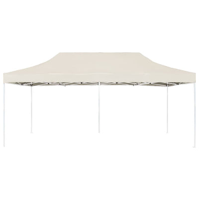Vidaxl PartyTent Professionalmente pieghevole 6x3 m Crema di alluminio