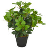 Planta artificial Vidaxl con árbol de laurel de maceta 40 cm verde