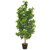 Vidaxl Plant artificiale con pentola di alloro 120 cm verde