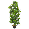 Vidaxl Plant artificiale con pentola di alloro 120 cm verde