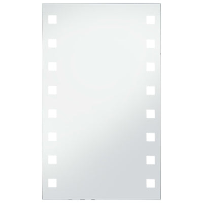 Vidaxl badkamerspiegel led 60x100 cm