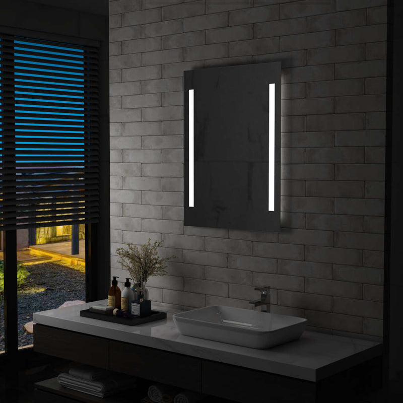 Vidaxl Specchio da bagno LED 60x80 cm