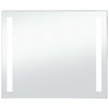 Vidaxl Specchio da bagno LED 80x60 cm