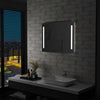 Vidaxl Specchio da bagno LED 80x60 cm