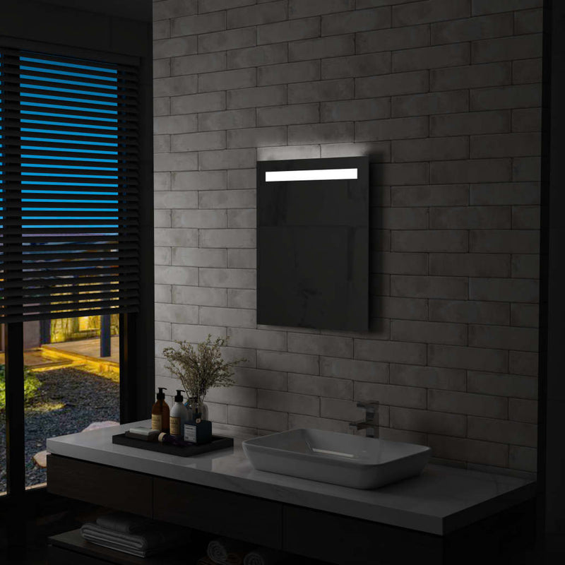 Vidaxl Specchio da bagno LED 50x60 cm