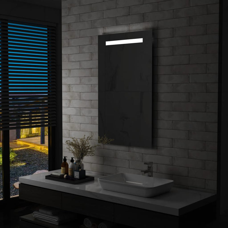 LED specchio da bagno Vidaxl 60x100 cm