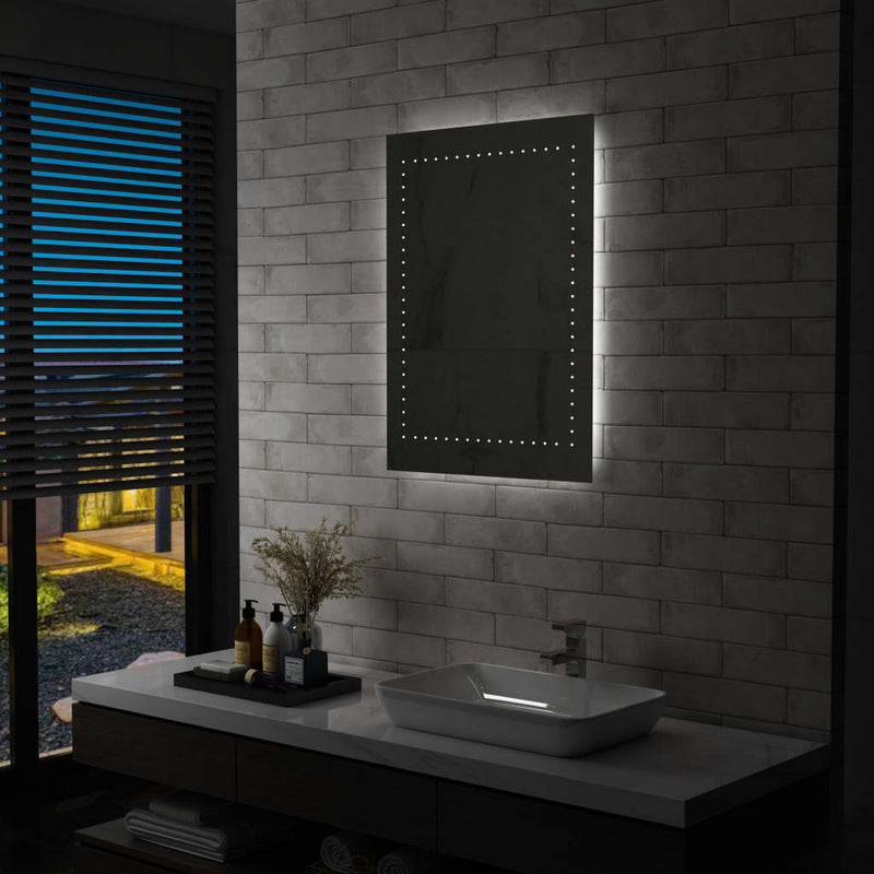Vidaxl Specchio da bagno LED 60x80 cm